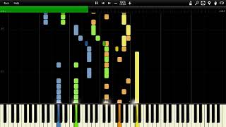 Naruto Shippuuden Opening 6  Sign FLOW Synthesia Piano MIDI [upl. by Atnoid]