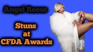 Angel Reese Shines at CFDA Fashion Awards Celebrates Historic WNBA Rookie Season [upl. by Eidnahs]