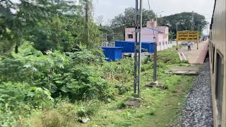 Alnavar Junction Railway Station  Skipping Alnavar at MPS onbaord 18048 Amravathi Express [upl. by Namor]