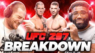 UFC 297 Breakdown  Sean Strickland and Chris Curtis talk about Dricus Du Plessis MAB and UFC 297 [upl. by Yennek]