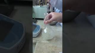 Synthesis of acetanilide from aniline 👩‍🔬 like  share and subscribe [upl. by Ahsika]