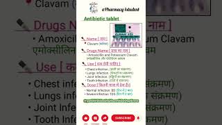 Amoxicillin antibiotics medicine 💊🏥🏥  antibiotics medicine medical students youtube shorts [upl. by Gratiana]