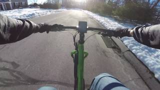 luna cycle 4 Season 1000 Fat Tire Ebike KHS flying down the road at top speed [upl. by Sura738]