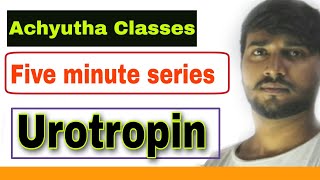 Urotropin  Aldehyde  Class 12 Organic  Achyutha Classes  Shivang Gupta Sir  Urotropin [upl. by Jayne]