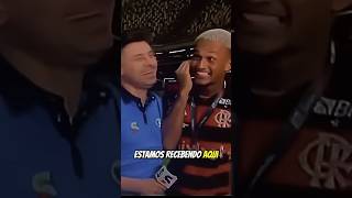 A SURPRESA DO WESLEY COM A SAÍDA DE GABIGOL TAMBÉM É IMPAGÁVEL HAHAHA QUE MOMENTO SENHORES [upl. by Panta921]