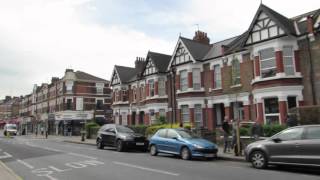 Walk from Hanover Road to Kensal Rise Station in London NW10 [upl. by Boote]