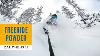 SKIING ZAUCHENSEE  Freeride POWDER im Salzburger Land [upl. by Caritta]