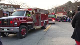 2018 Amesbury Christmas Parade [upl. by Nniw]