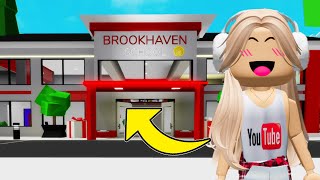 THE NEW GIRL IS A FAMOUS YOUTUBER Brookhaven Roleplay giveaway [upl. by Rucker]