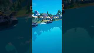 Fortnite Chapter 2 is officially back fortnite shortsfeedshortsviral shortsviralviralsubscribe [upl. by Valenka956]