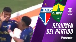 Fortaleza 1 x 0 Cuiabá I Resumen del partido I Brasileirão 2024 [upl. by Soirtimid]