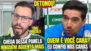 FACINCANI DETONA TIME DO PALMEIRAS DEPOIS DE MAIS UMA DERROTA E NÃO PERDOA NEM ABEL FERREIRA [upl. by Neenej]