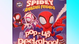 Spidey and His Amazing Friends Pop Up Peekaboo Read Aloud [upl. by Elocaj718]