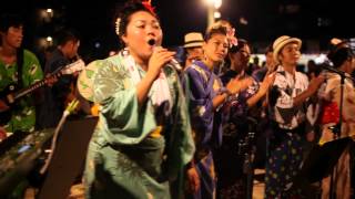 炭坑節 2012・森戸の浜の盆踊り大会 [upl. by Anidem]