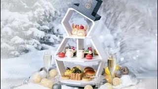 🩰❄️SNOW PALACE AFTERNOON TEA at Strand Palace Hotel [upl. by Negem]