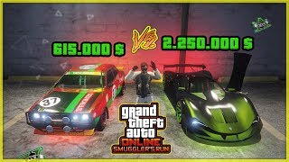 QUAL È LA MIGLIORE AUTO DEL DLC MODIFICHE GROTTI VISIONE VS RETINUE  GTA 5 ITA DLC CONTRABBANDIERI [upl. by Silecara]