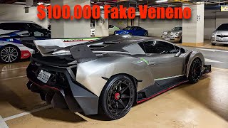 I Found a 100000 Fake Lamborghini Veneno in Taiwan [upl. by Arella]