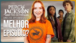 PERCY JACKSON 1x07 UM DOS MELHORES EPISÓDIOS  Análise com spoilers Episódio 6 e 7 [upl. by Amsirahc]