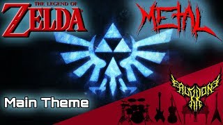 The Legend of Zelda  Title Theme 【Intense Symphonic Metal Cover】 [upl. by Darlleen]