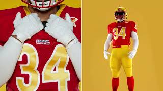 USFL Uniform Reveal  Philadelphia Stars [upl. by Anett]