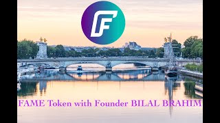 FAME Token with Founder Bilal Brahim  Authentium  ALGORAND ALGO Crypto [upl. by Anayd]