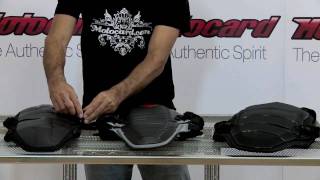 Review Protectores de espalda Dainese  Motocardcom [upl. by Otrebogad595]