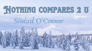 Nothing Compares 2 U Lyrics  Sinéad OConnor [upl. by Inatsed11]