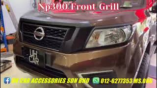 Nissan Navara Np300 Front Grill Grille Bonnet Trim [upl. by Parsifal]