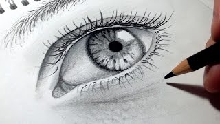 Comment dessiner des yeux facilement Tutoriel [upl. by Ailyn]