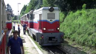 GyermekvasĂşt  la ferrovia dei bambini di Budapest  Agosto 2010 [upl. by Mmada]