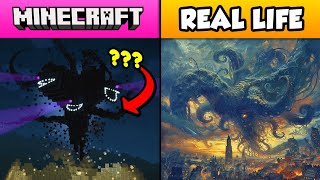 MINECRAFT MOBS in REAL LIFE  NO CLICKBAIT [upl. by Mirelle]