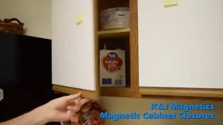 How To  Magnetic Cabinet Closures [upl. by Daile570]