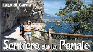 Sentiero della Ponale da Riva del Garda al Lago di Ledro Garda Lake trek bike path Video Guida [upl. by Ahsienyt]