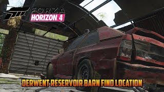 Derwent Reservoir Barn Find Location Forza Horizon 4 [upl. by Beach151]