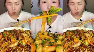 Potato and eggplant rice bowl this little taste is amazing love food Ep93 [upl. by Nosiram]