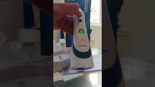 hydropulseur dentaire  nevadent WATER JET FLOSSER for oral hygiene  profesional dental care [upl. by Otcefrep744]