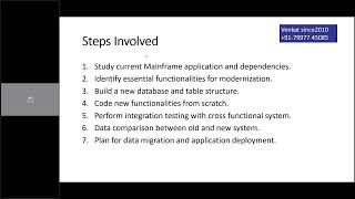 Mainframe Modernization Rebuild [upl. by Ietta964]