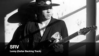 Stevie Ray Vaughan  Lenny Guitar Backing Track [upl. by Hnoj]