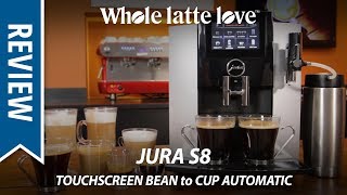 Review Jura S8 Touchscreen Automatic Bean to Cup Coffee Machine [upl. by Honebein515]