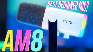 The Best Budget Mic for Creators FiFine AM8 Review amp GIVEAWAY ft Tank3 K688 Q2U PD200X [upl. by Sorcha]