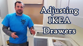 Adjusting IKEA Drawer Fronts and Removal [upl. by Assirk]