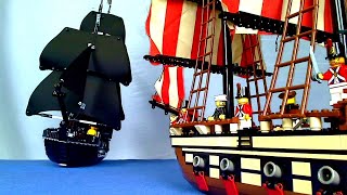 LEGO Pirate Sea Battle  LEGO Police Chase Part 3 [upl. by Mattias]