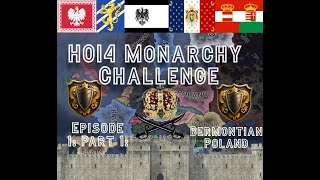 HOI4 Monarchy Challenge Bermontian Poland Part 1 [upl. by Genisia105]