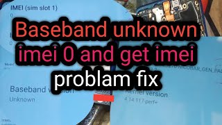 redmi note 8 baseband unknown get imei problem solution [upl. by Parrott698]