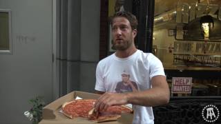 Barstool Pizza Review  Rizzos Fine Pizza with Surpise Canoli Review [upl. by Ardyaf]