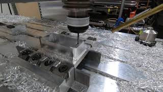 Milling 6082 on a Sorotec Aluline 1107 [upl. by Ytsenoh736]