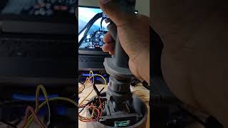 HOTAS Joystick F16 Stick  housing  twist rudder controls [upl. by Ethelinda81]