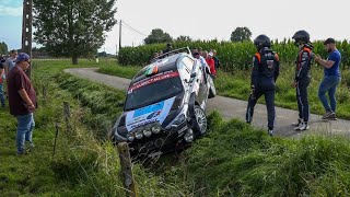 WRC Ypres Rally 2021 Crashes Mistakes amp Flat out HD [upl. by Epilihp35]