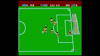 NES Soccer 1985 Gameplay [upl. by Sacrod]