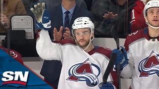 Avalanches Jonathan Drouin Receives Ovation From Crowd In Return To Montreal [upl. by Asela]